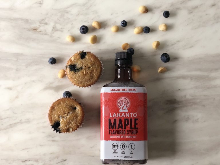 Yummy Low Carb Blueberry Macadamia Muffin Recipe