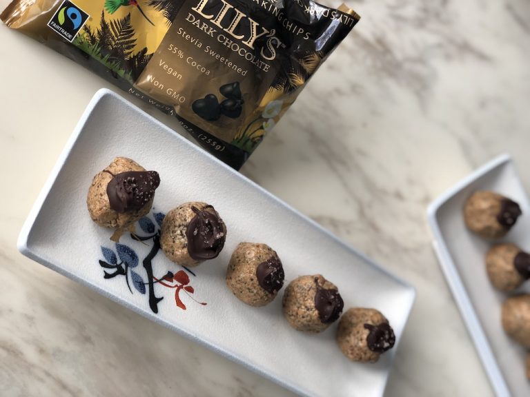 Low Carb Chocolate Protein Balls Recipe