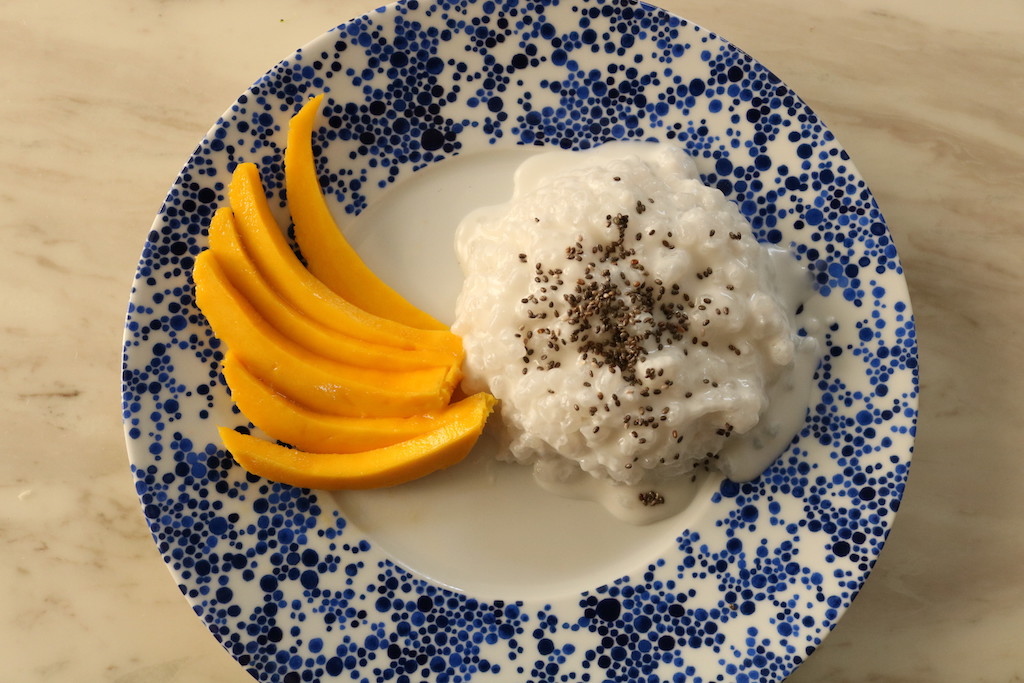 Low Carb Mango Sticky Rice